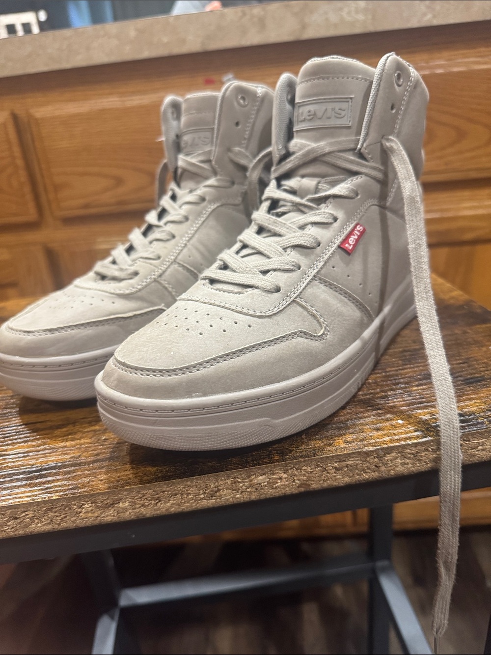 Levi's Women's Drive Hi 2 Mono Synthetic Leather Casual High-top Sneaker Shoe